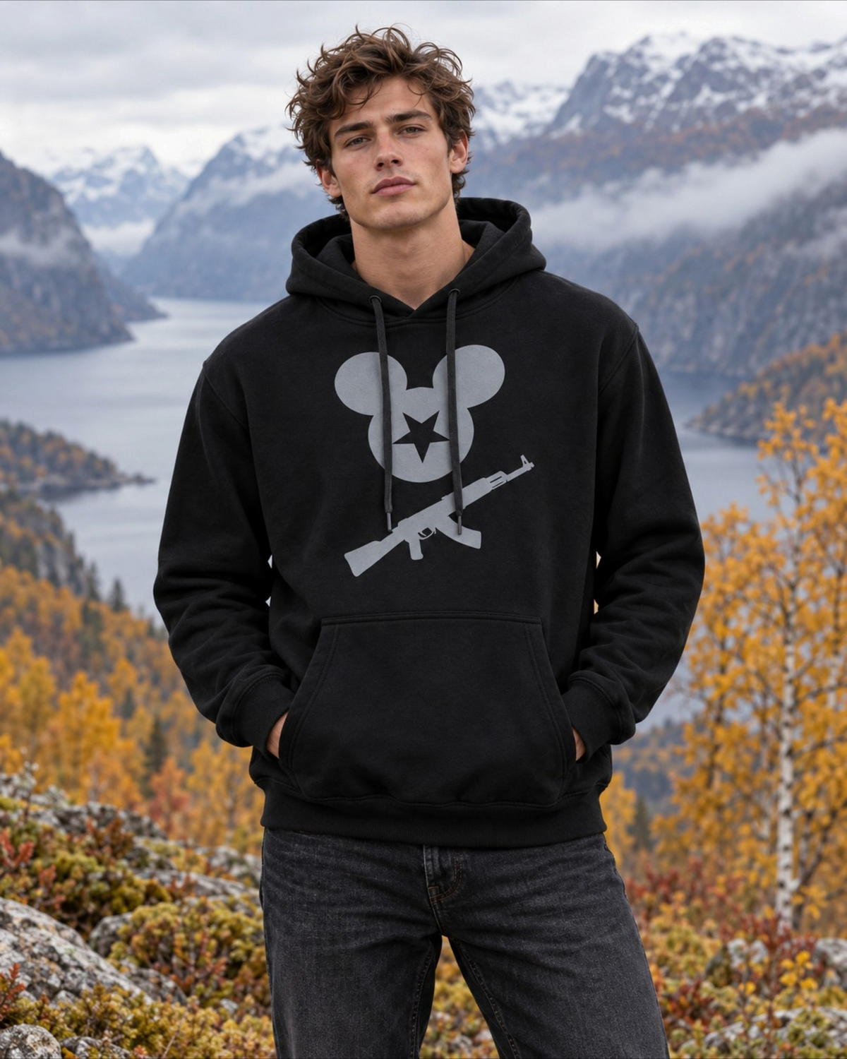 Bi-2 Mickey Hoodie